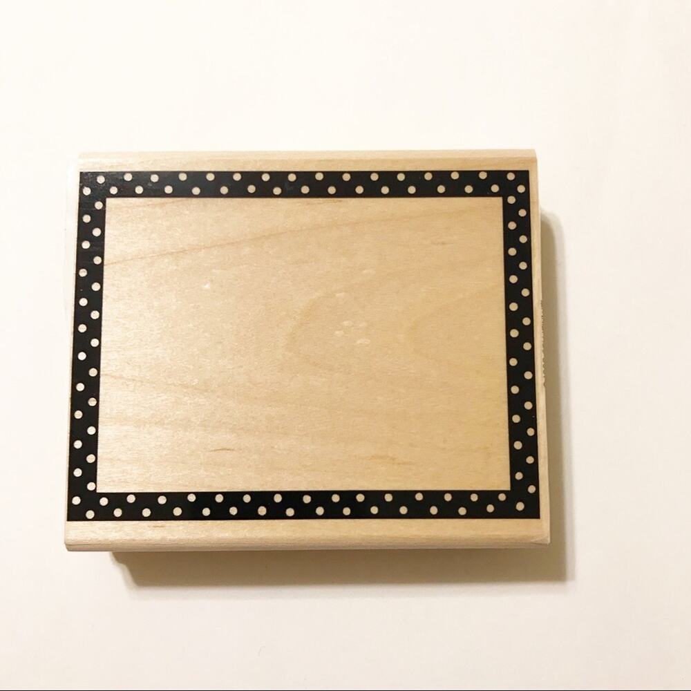 Stampin’ Up Retired 1999 Darling Dot Frame